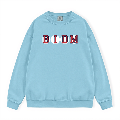 BIDM RETIRED SOX LETTER CREWNECK