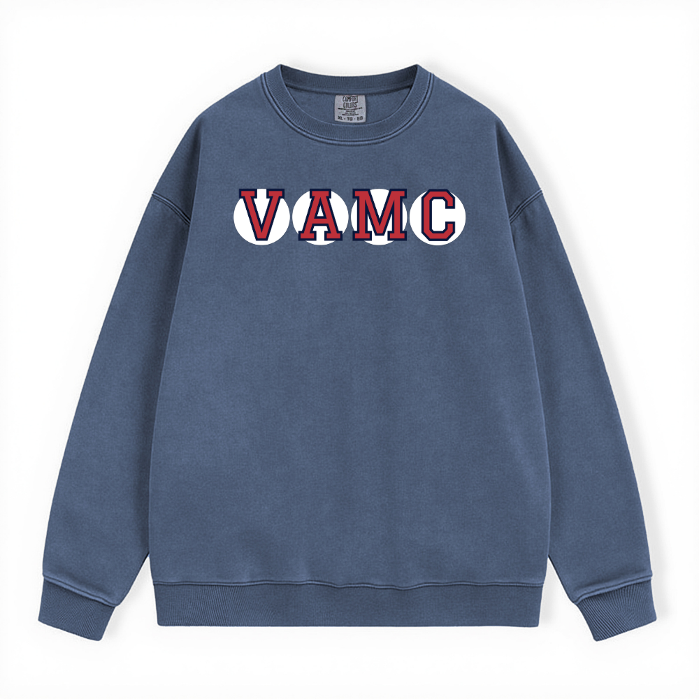 VAMC  RETIRED SOX LETTER CREWNECK