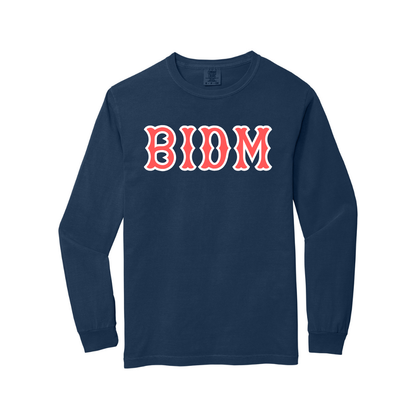 BIDM SOX LETTERS LONG SLEEVE