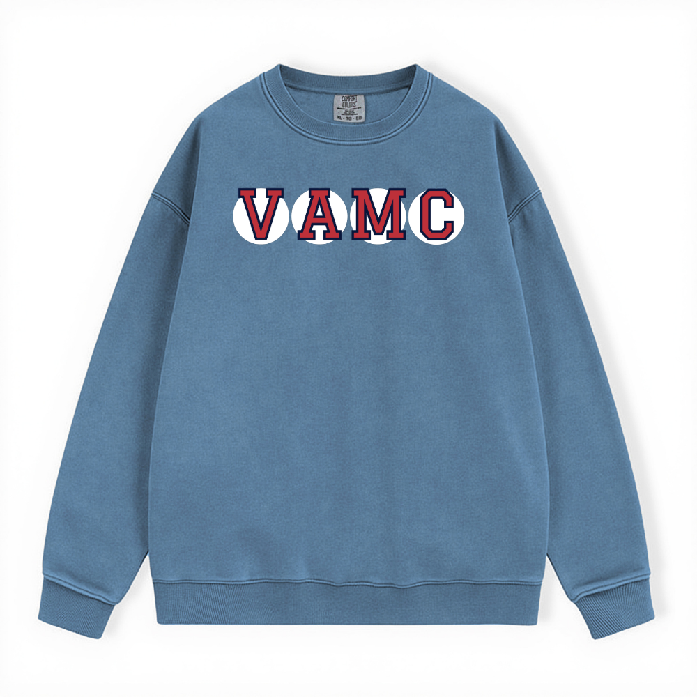 VAMC  RETIRED SOX LETTER CREWNECK