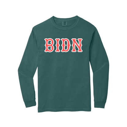 BIDN SOX LETTERS LONG SLEEVE
