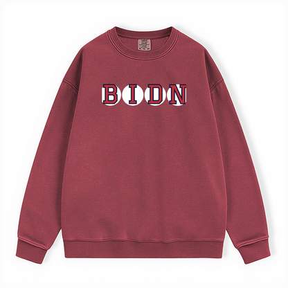 BIDN RETIRED SOX LETTER CREWNECK