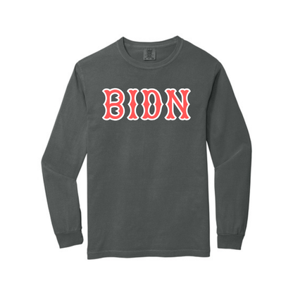 BIDN SOX LETTERS LONG SLEEVE