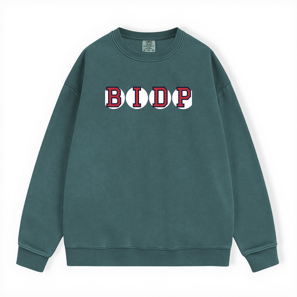 BIDP RETIRED SOX LETTER CREWNECK