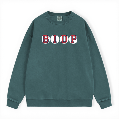 BIDP RETIRED SOX LETTER CREWNECK