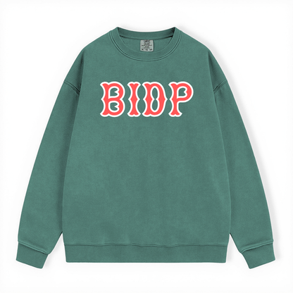 BIDP SOX LETTERS CREWNECK