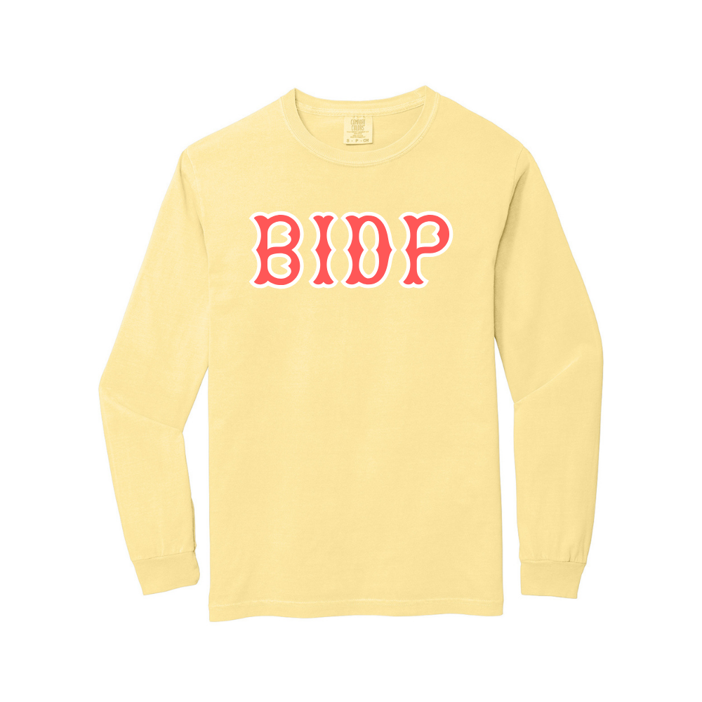 BIDP SOX LETTERS LONG SLEEVE
