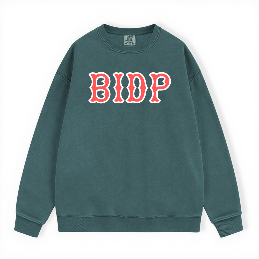 BIDP SOX LETTERS CREWNECK