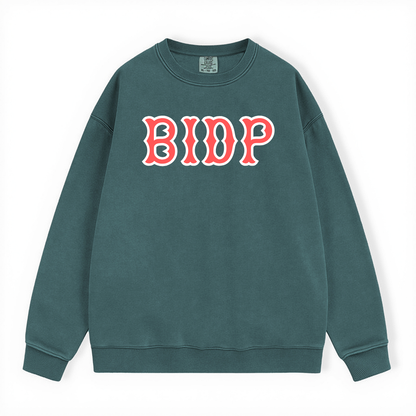BIDP SOX LETTERS CREWNECK