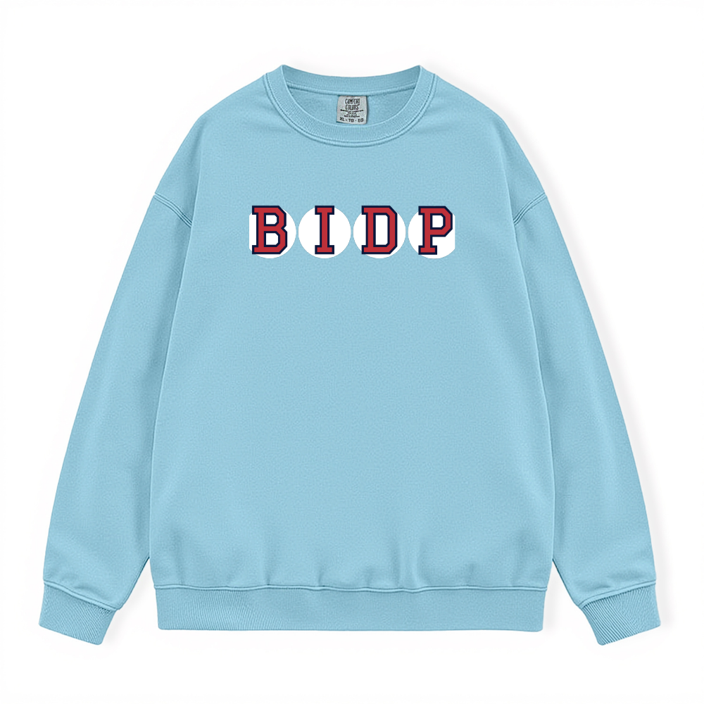 BIDP RETIRED SOX LETTER CREWNECK