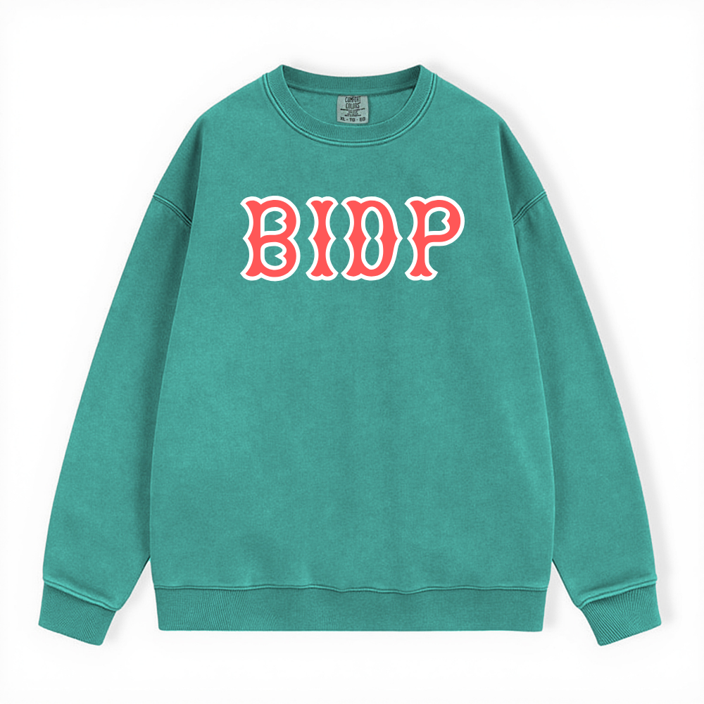 BIDP SOX LETTERS CREWNECK