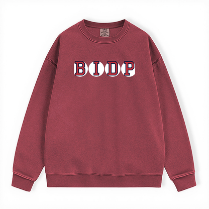 BIDP RETIRED SOX LETTER CREWNECK