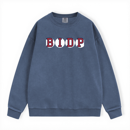 BIDP RETIRED SOX LETTER CREWNECK