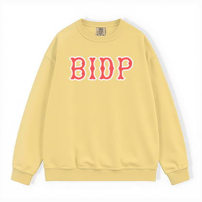 BIDP SOX LETTERS CREWNECK