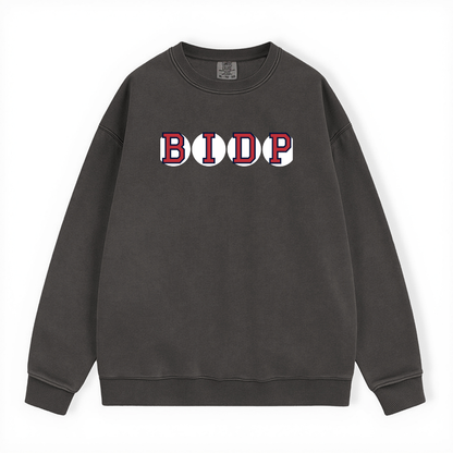 BIDP RETIRED SOX LETTER CREWNECK