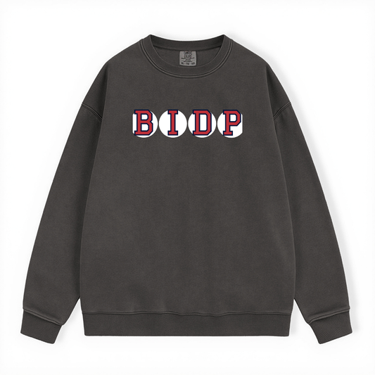 BIDP RETIRED SOX LETTER CREWNECK