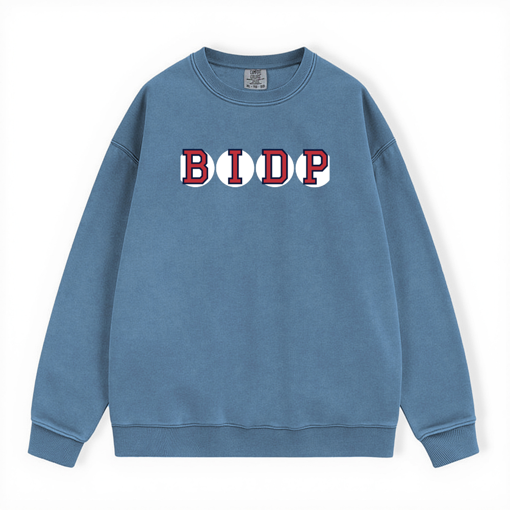 BIDP RETIRED SOX LETTER CREWNECK