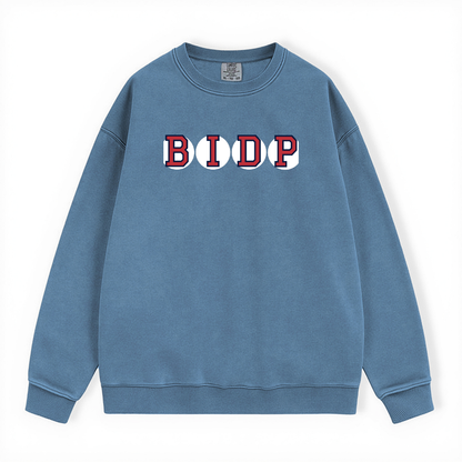 BIDP RETIRED SOX LETTER CREWNECK