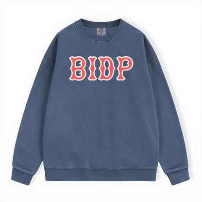 BIDP SOX LETTERS CREWNECK