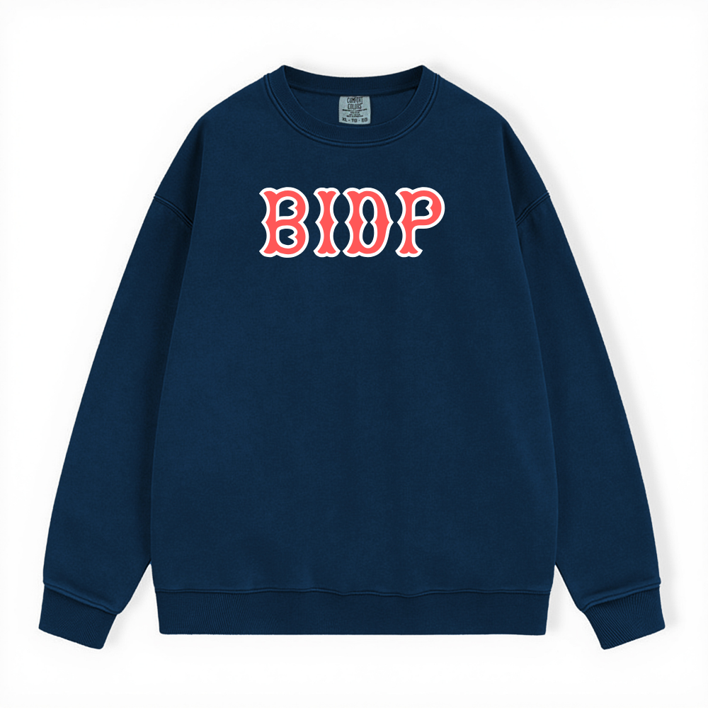 BIDP SOX LETTERS CREWNECK