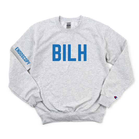 ROYAL BLUE BILH RN ENDOSCOPY CHAMPION CREWNECK