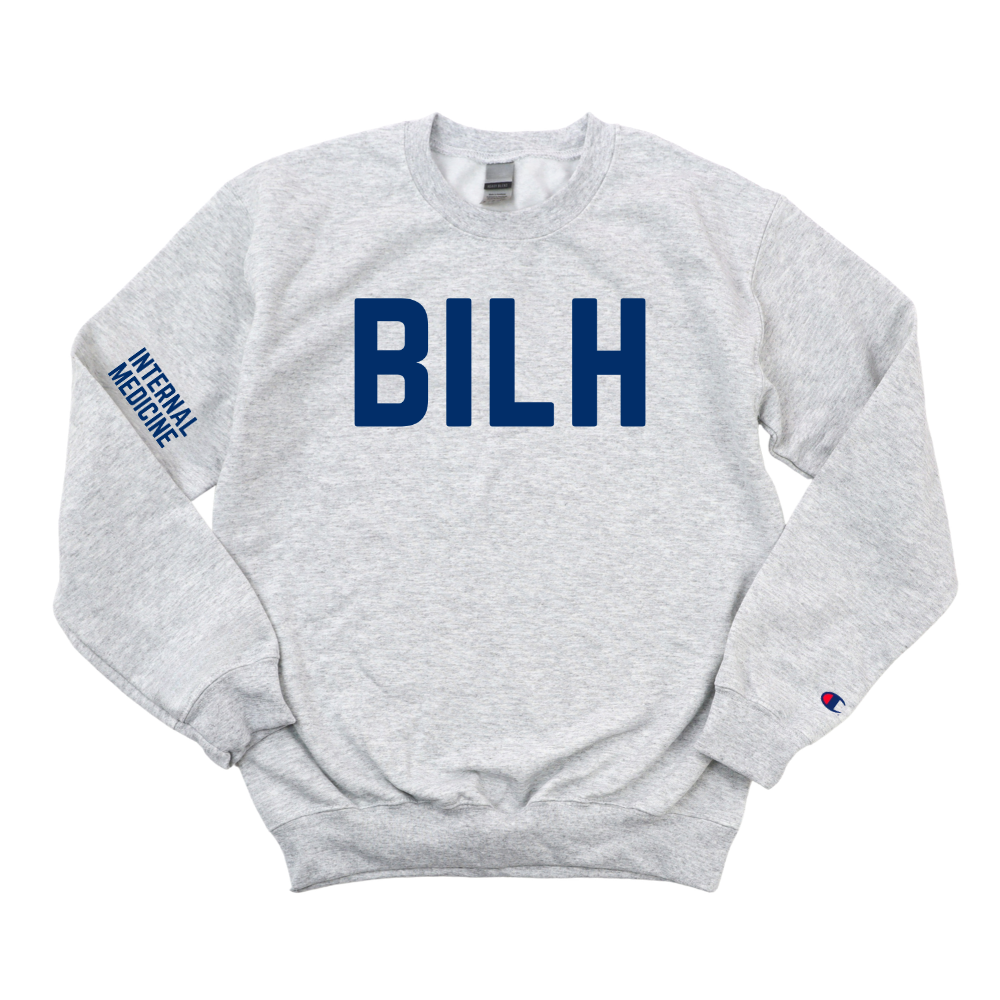 BILH  NP - INTERNAL MEDICINE CHAMPION CREWNECK