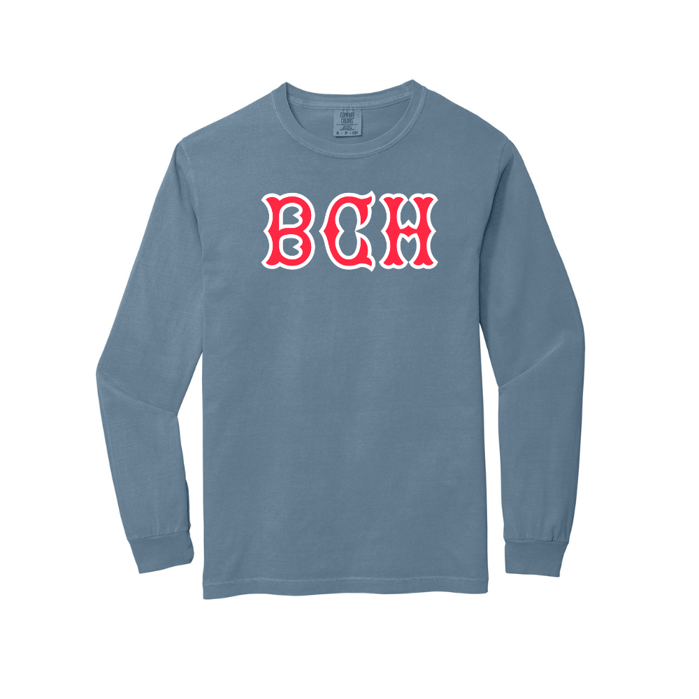 BCH SOX LETTERS LONG SLEEVE