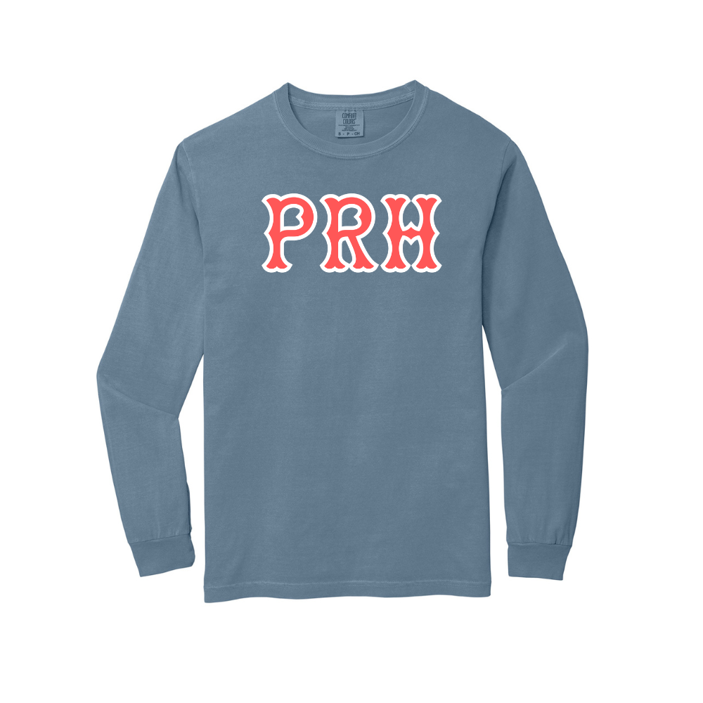 PRH SOX LETTERS LONG SLEEVE
