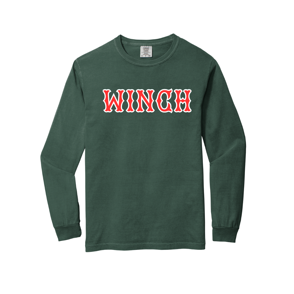 WINCH  SOX LETTERS LONG SLEEVE