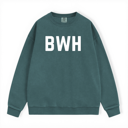 BLUE SPRUCE BWH ALL STAFF CREWNECK - CLEARANCE