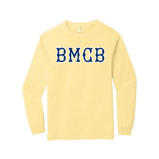 BMCB NAVY SOX LETTERS LONG SLEEVE