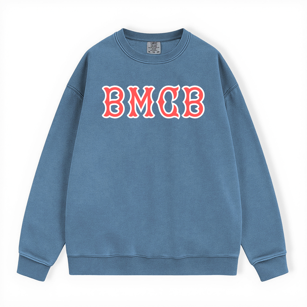 BMCB SOX LETTERS CREWNECK