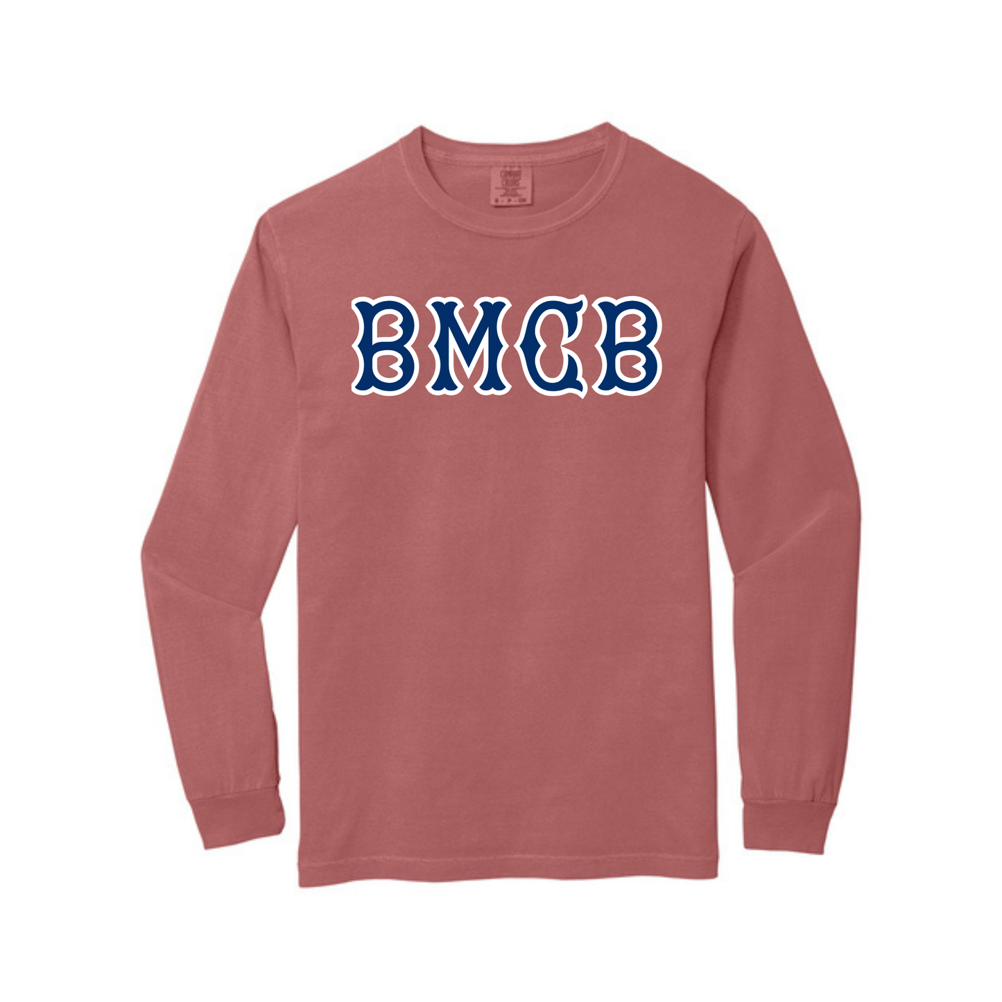 BMCB NAVY SOX LETTERS LONG SLEEVE