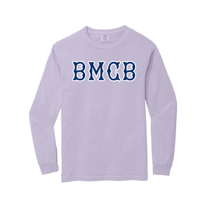 BMCB NAVY SOX LETTERS LONG SLEEVE