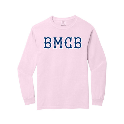 BMCB NAVY SOX LETTERS LONG SLEEVE