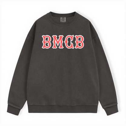 BMCB SOX LETTERS CREWNECK