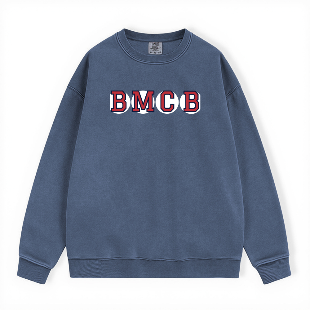 BMCB RETIRED SOX LETTER CREWNECK