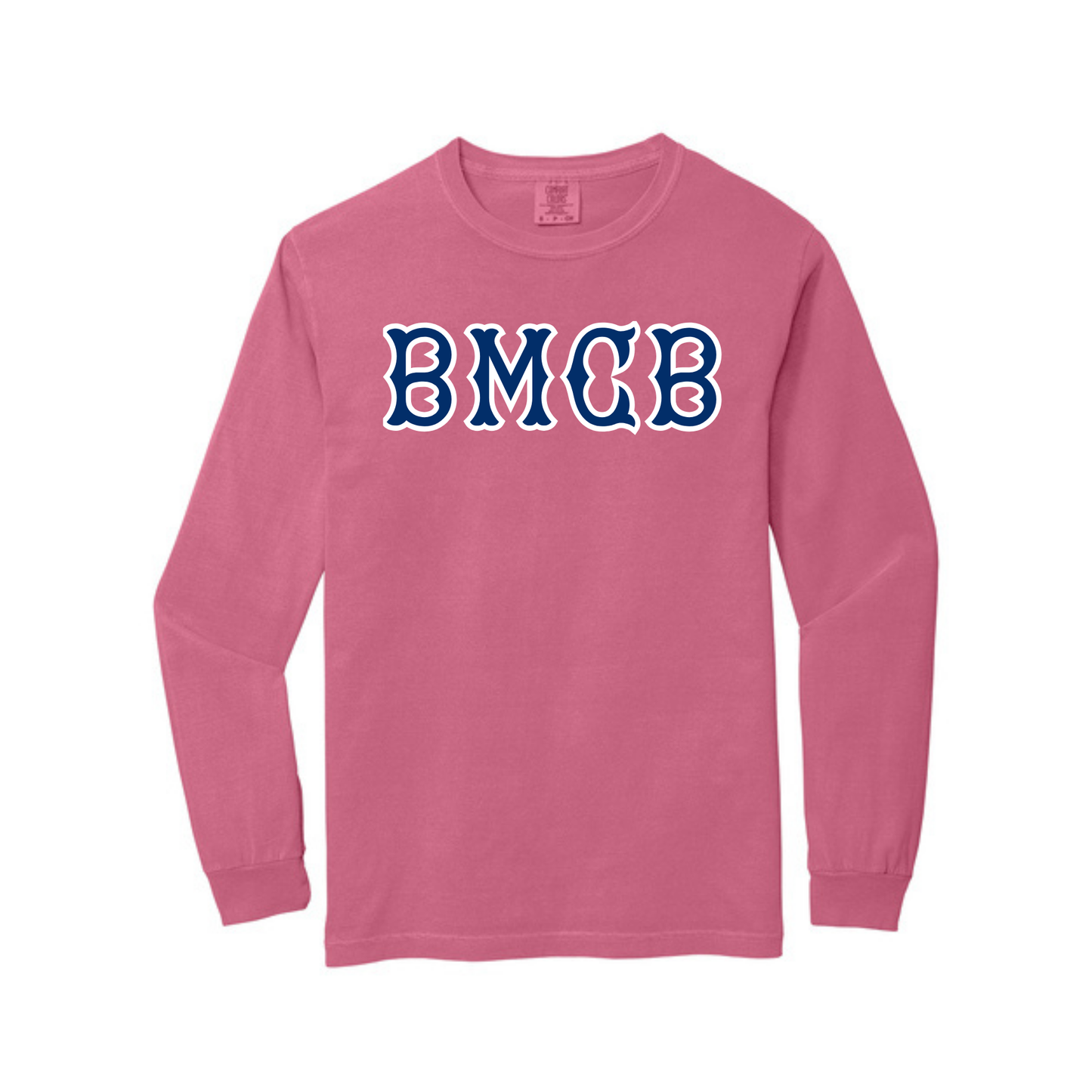 BMCB NAVY SOX LETTERS LONG SLEEVE
