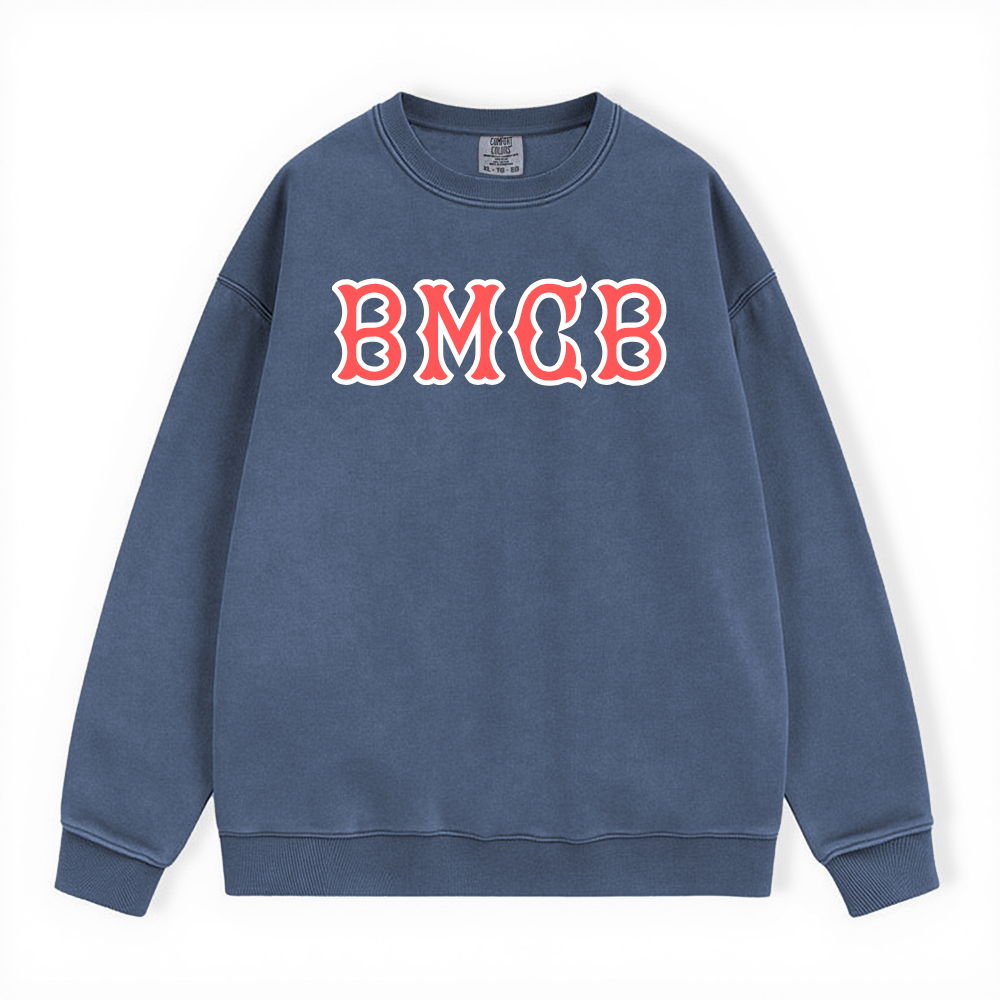 BMCB SOX LETTERS CREWNECK