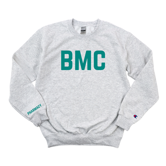 DOLPHIN BMC PHARMACY RX CHAMPION CREWNECK