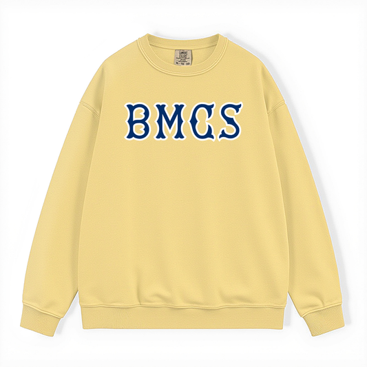 BMCS NAVY SOX LETTERS CREWNECK