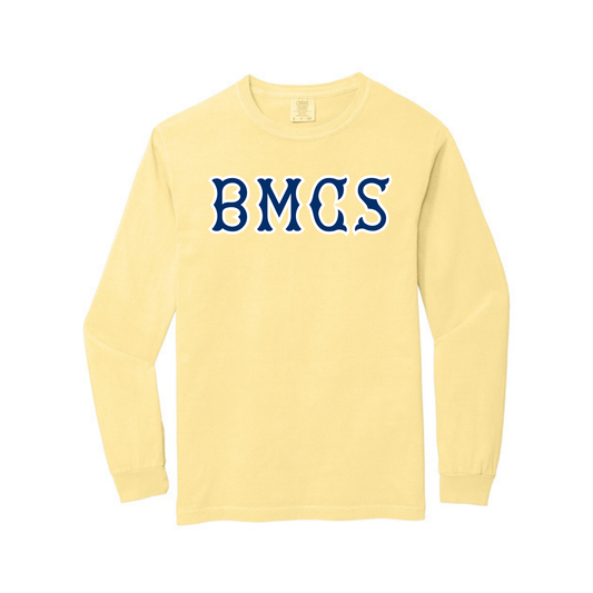 BMCS NAVY SOX LETTERS LONG SLEEVE
