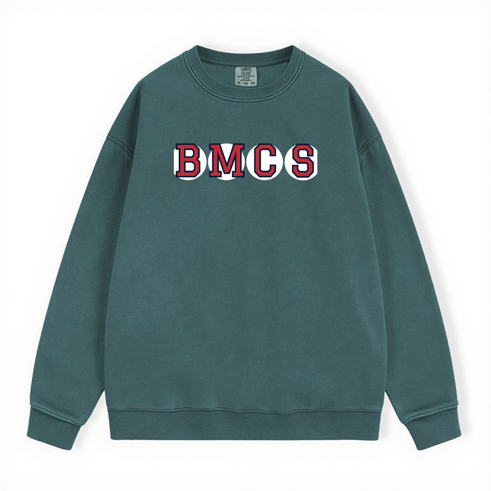 BMCS RETIRED SOX LETTER CREWNECK