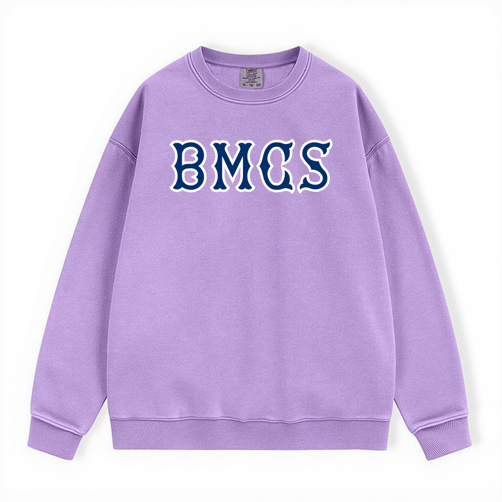 BMCS NAVY SOX LETTERS CREWNECK