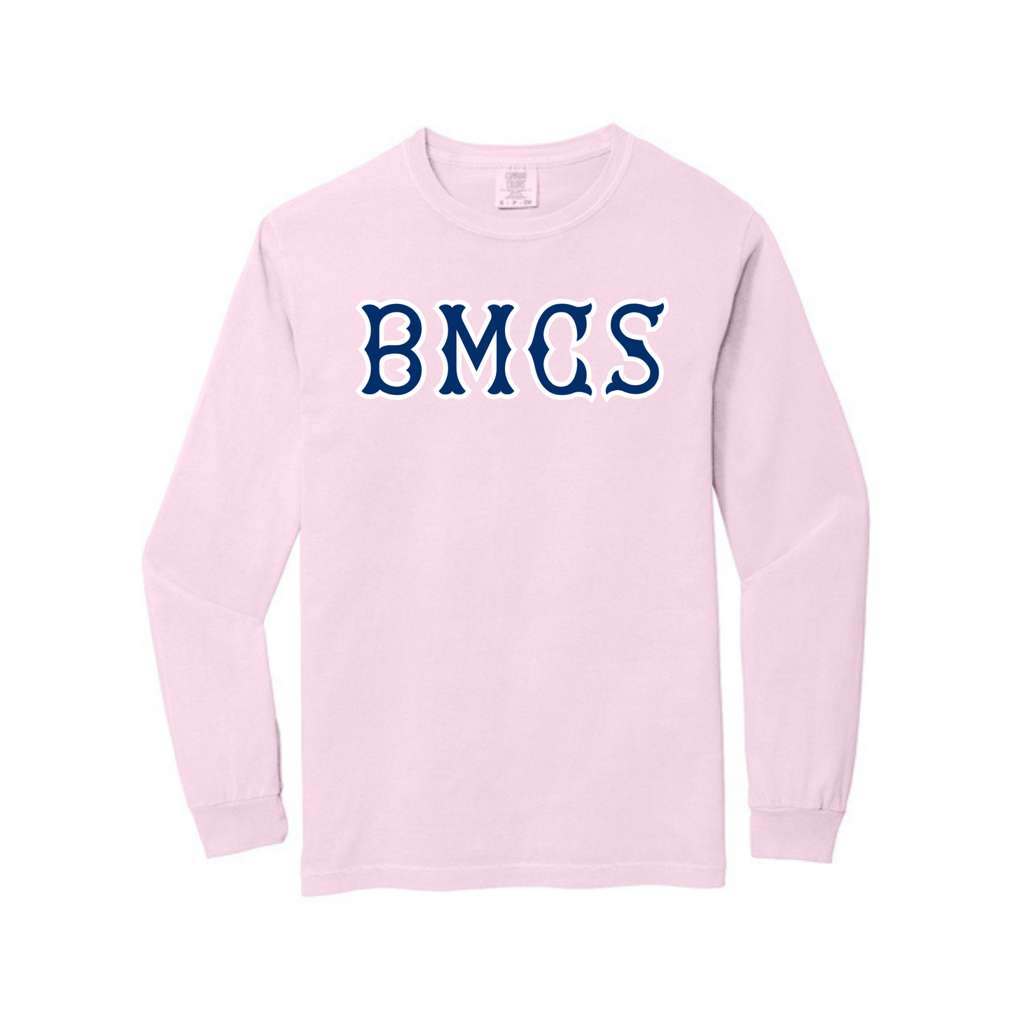 BMCS NAVY SOX LETTERS LONG SLEEVE
