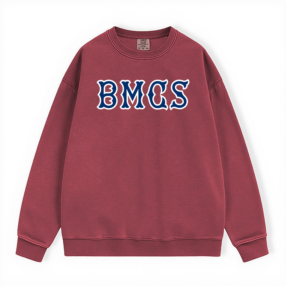 BMCS NAVY SOX LETTERS CREWNECK