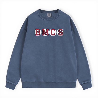 BMCS RETIRED SOX LETTER CREWNECK