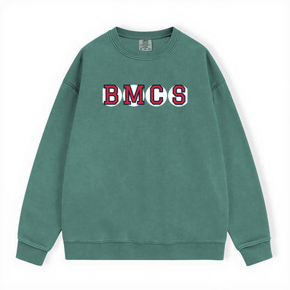 BMCS RETIRED SOX LETTER CREWNECK