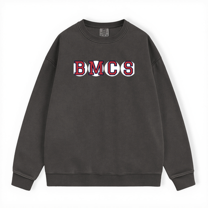 BMCS RETIRED SOX LETTER CREWNECK