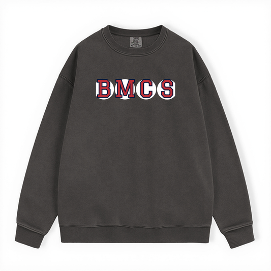 BMCS RETIRED SOX LETTER CREWNECK